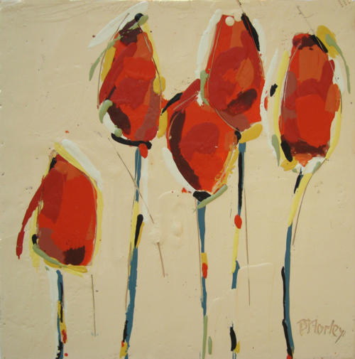 Orange Tulips III