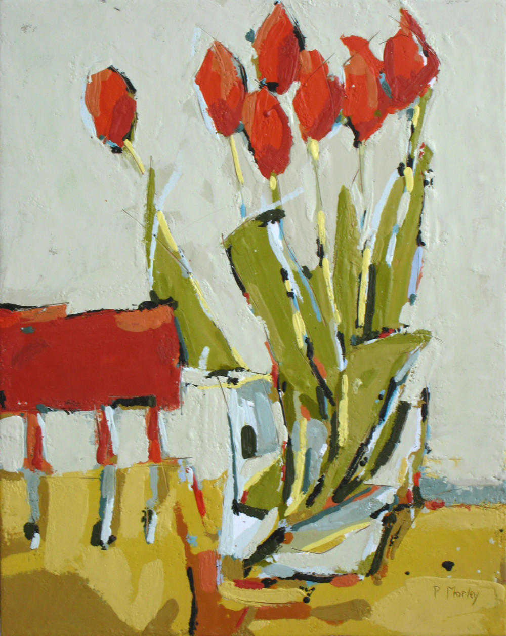 Orange Tulips I