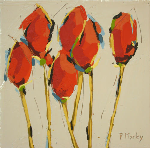 Orange Tulips V