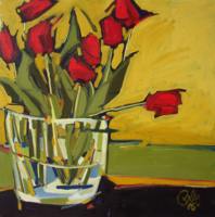 Red Tulips 06, -click for larger image