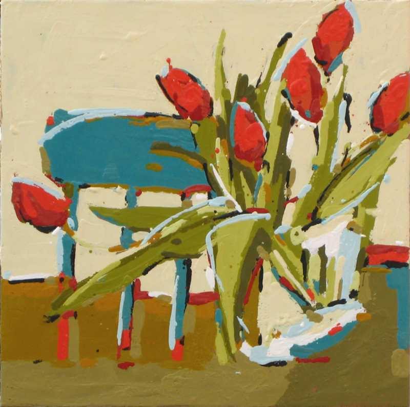 Red Tulips VI